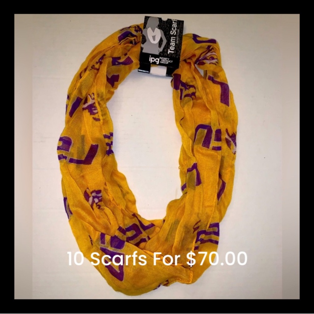 LSU Infinity Scarf (10) Scarfs For 70